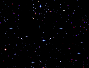 GIF animado com um céu noturno e estrelas que piscam. GIF animado com um céu noturno e estrelas que piscam.