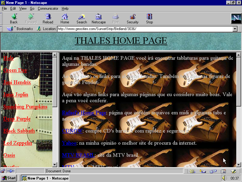 Thales Home page